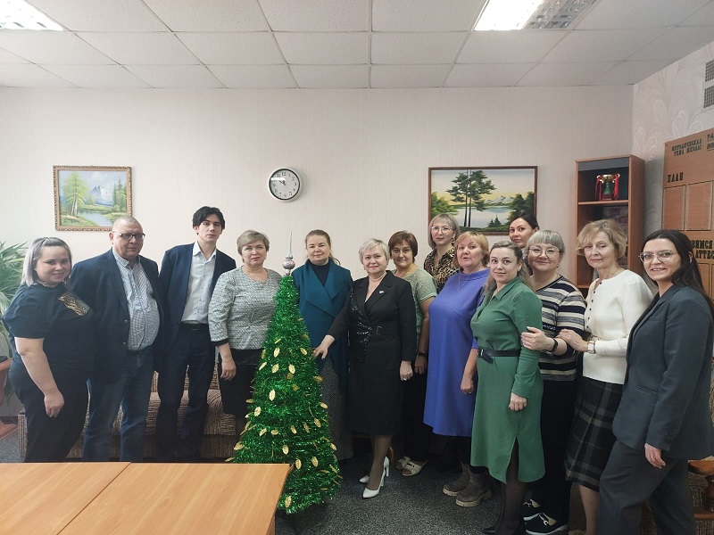 Встреча с Председателем Думы Советского района VI созыва Ашировой Людмилой Петровной..