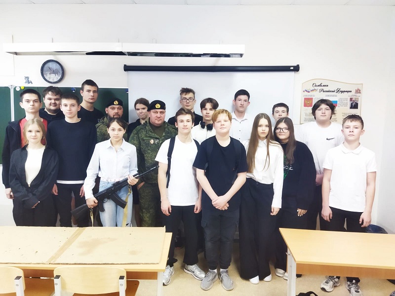 Встреча с участником СВО.