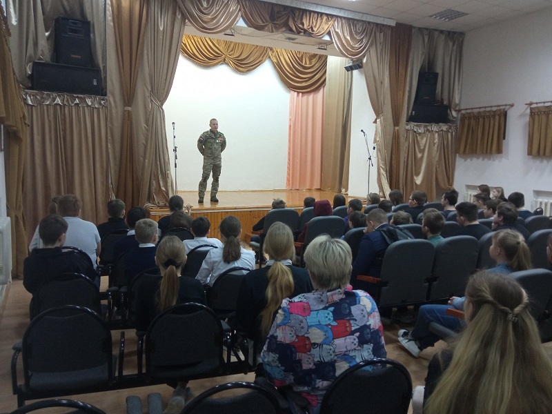 Встреча с участником СВО.